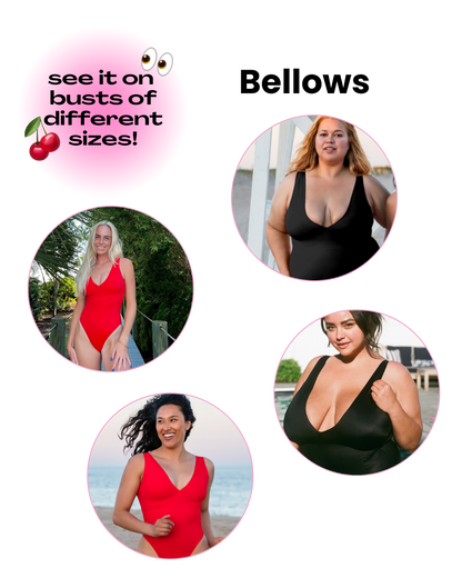 Bellows Plunge High-Cut One Piece