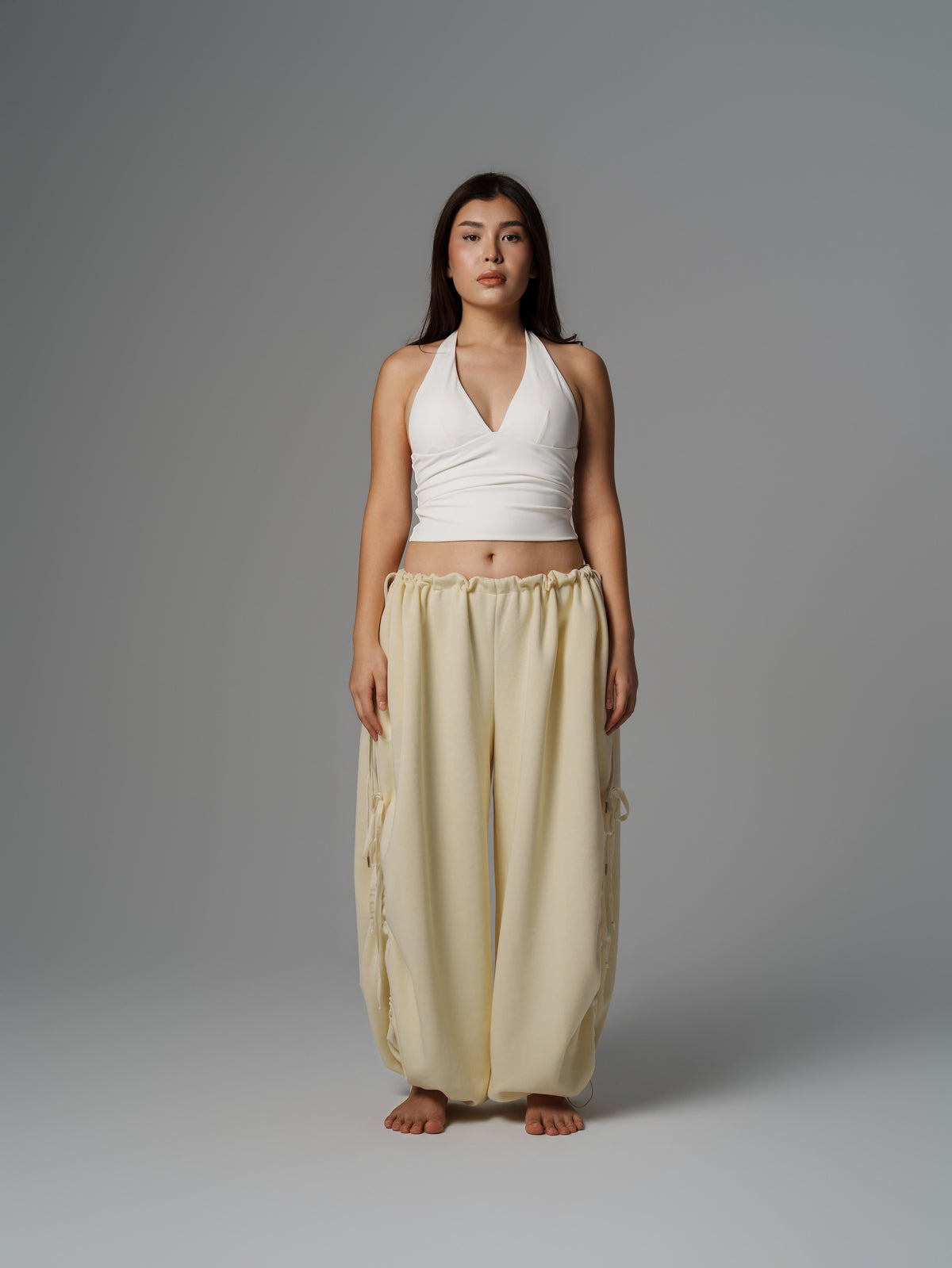 Soft Beige Amara Pants