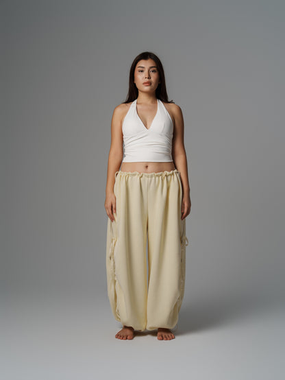 Soft Beige Amara Pants