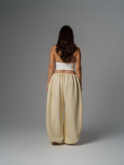 Soft Beige Amara Pants