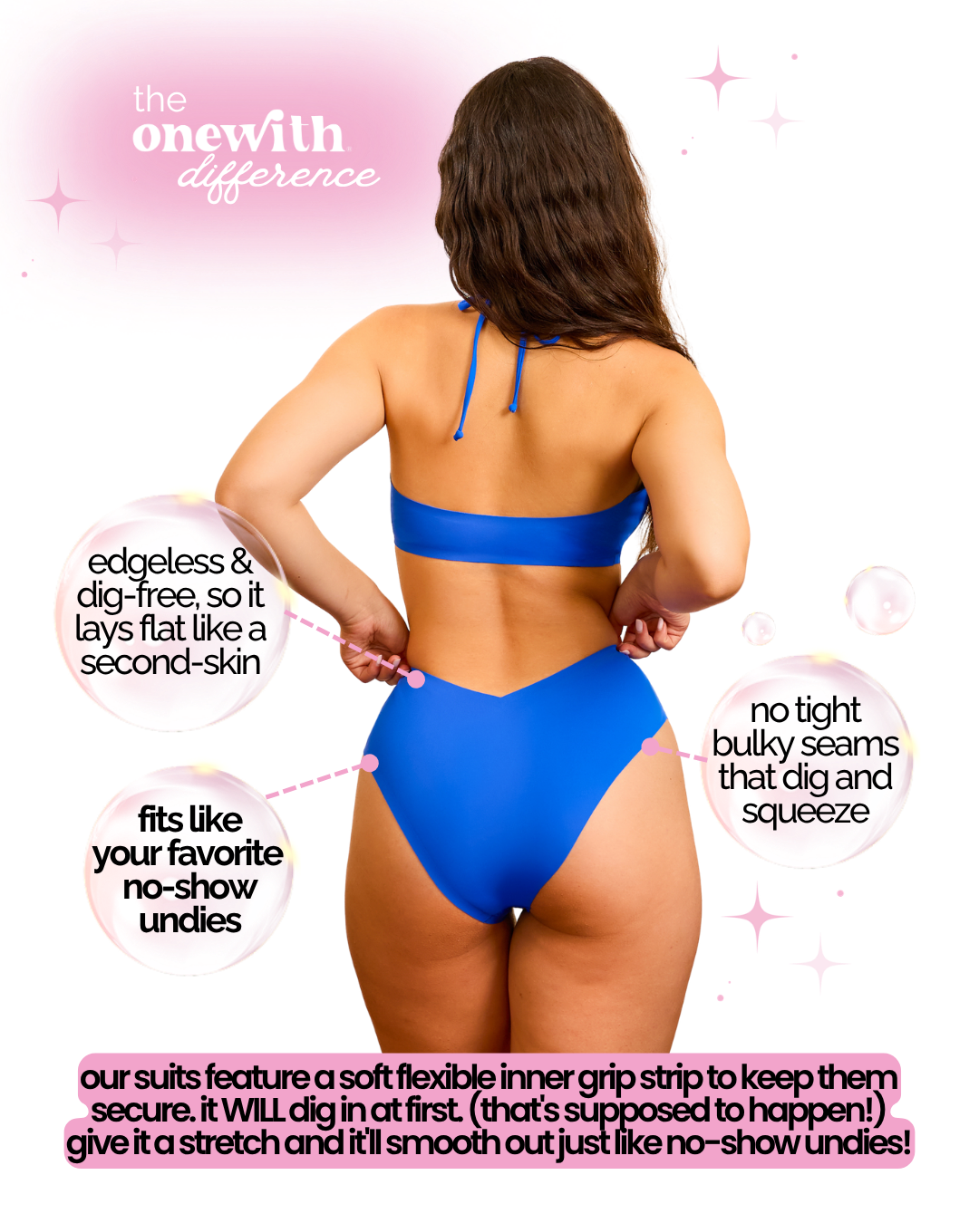 Jennings V-Cut High-Waisted Bikini Bottom | Limited Edition Colorway | FINAL SALE