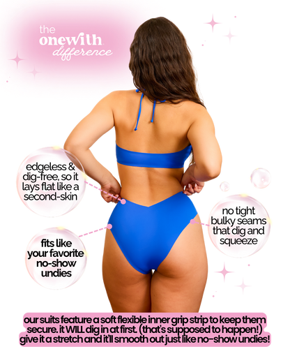 Jennings V-Cut High-Waisted Bikini Bottom | Limited Edition Colorway | FINAL SALE