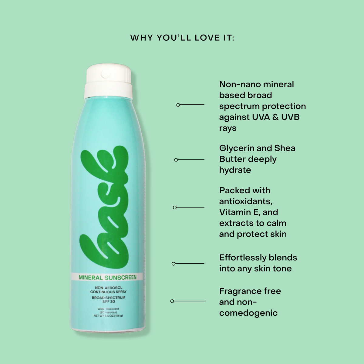SPF 30 Mineral Fragrance-Free Non-Aerosol Spray